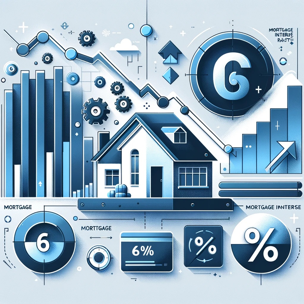 Hypoteční sazby poklesly pod šest procent